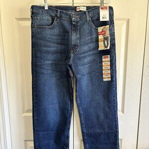 👖 Wrangler Men’s Relaxed Fit Jeans – Dark Wash – Size 36x32 – NWT